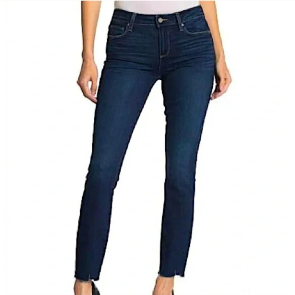 Paige Verdugo Ankle Jeans Raw Hem Nondistressed Size 27